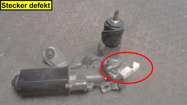 Foto: HECKSCHEIBENWISCHERMOTOR (STECKER DEFEKT) eines Toyota Corolla 1.4 XLi