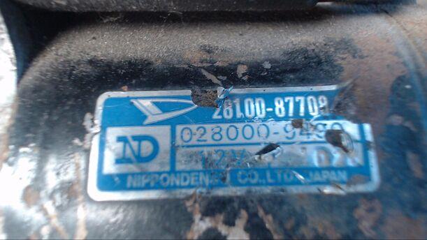 Foto: ANLASSER / STARTER (ZUBEHÖR) eines Daihatsu Charade TG