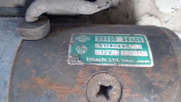 Foto: ANLASSER / STARTER HITACHI eines Nissan Sunny Super