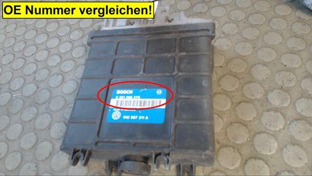 Foto: EINSPRITZSTEUERGERÄT eines VW Golf 1.8 Europe