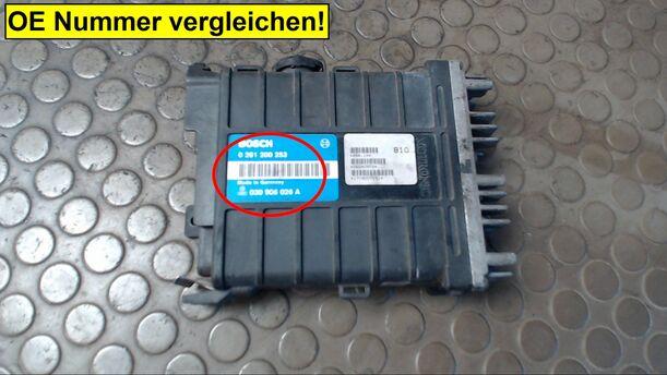Foto: EINSPRITZSTEUERGERÄT eines VW Polo Fox