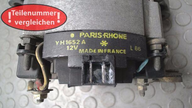 Foto: LICHTMASCHINE eines Renault R 21 RX