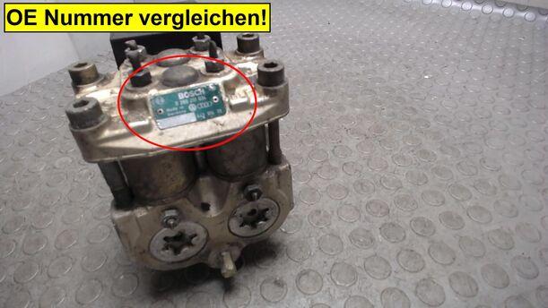 Foto: ABS-BREMSAGGREGAT eines Audi 100 Avant TDI