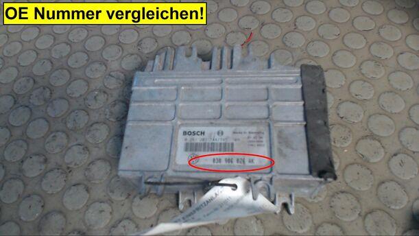 Foto: EINSPRITZSTEUERGERÄT eines VW Polo 45 Servo Sportline