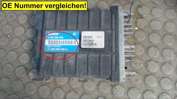 Foto: EINSPRITZSTEUERGERÄT eines VW Polo Fox