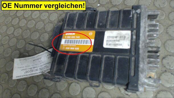 Foto: EINSPRITZSTEUERGERÄT eines VW Polo Fox