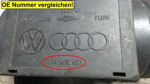 Foto: LUFTMASSENMESSER eines VW Polo Classic 90 TDI