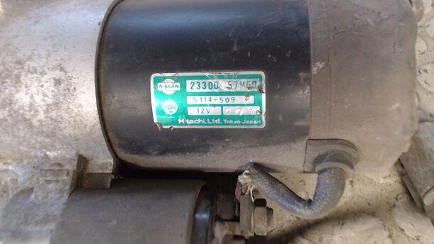 Foto: ANLASSER / STARTER HITACHI eines Nissan Sunny GTI 16V