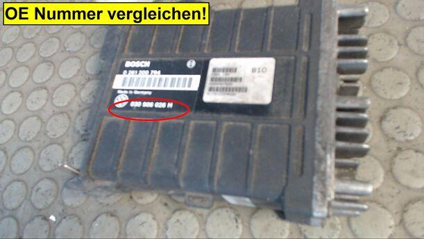 Foto: EINSPRITZSTEUERGERÄT eines VW Polo Fox