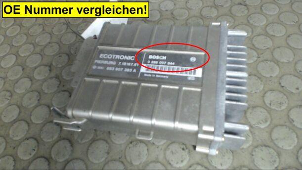 Foto: EINSPRITZSTEUERGERÄT eines Audi 80