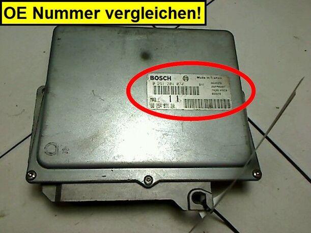 Foto: EINSPRITZSTEUERGERÄT eines Peugeot 306 XN
