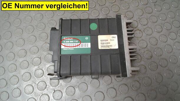 Foto: EINSPRITZSTEUERGERÄT eines Fiat Panda 1000 i.e. L