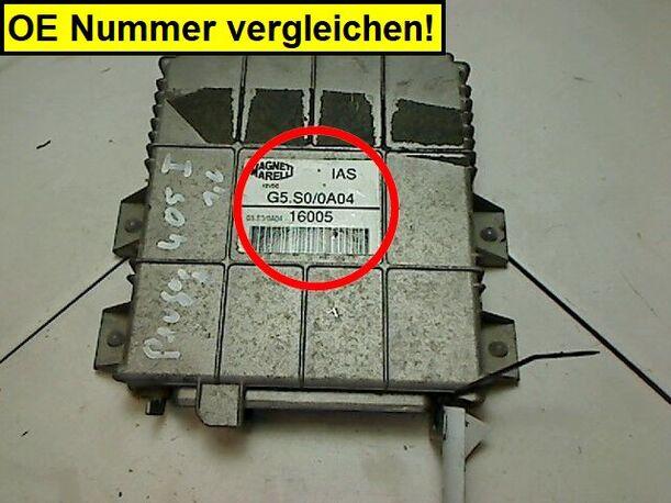 Foto: EINSPRITZSTEUERGERÄT eines Peugeot 405 GLI