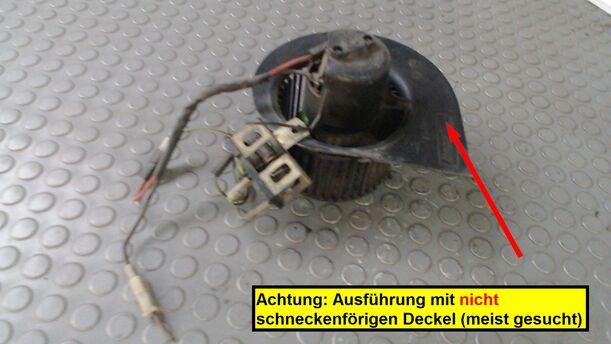 Foto: GEBLÄSEMOTOR / HEIZUNGSGEBLÄSE eines Seat Ibiza Special