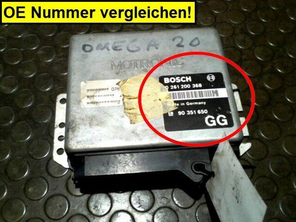 Foto: EINSPRITZSTEUERGERÄT eines Opel Omega Caravan LS