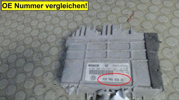 Foto: EINSPRITZSTEUERGERÄT eines VW Polo 45 Servo Sportline