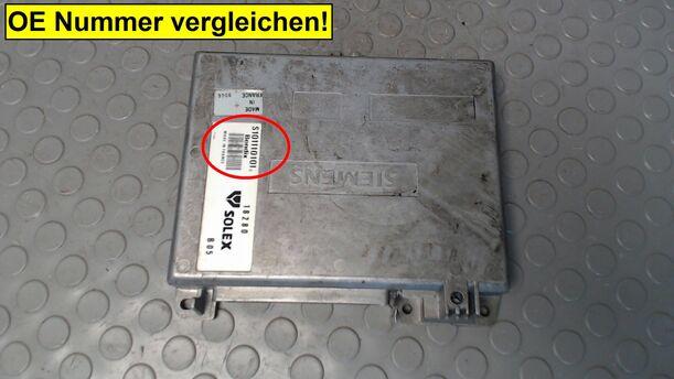 Foto: EINSPRITZSTEUERGERÄT eines Citroen BX 19 TRI Tecnic