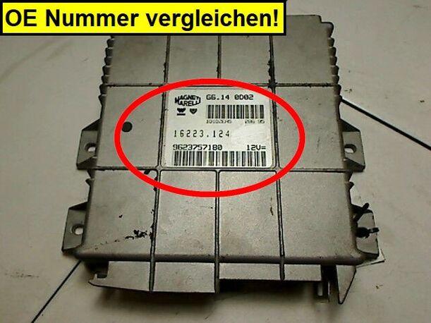 Foto: EINSPRITZSTEUERGERÄT eines Peugeot 306 XN