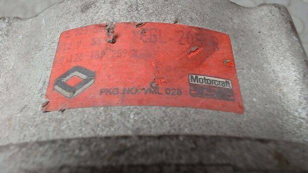 Foto: LICHTMASCHINE eines Ford Sierra Turnier CL