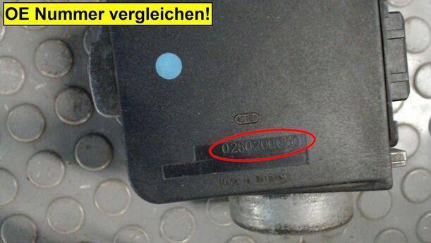 Foto: LUFTMENGENMESSER eines Seat Ibiza SXi