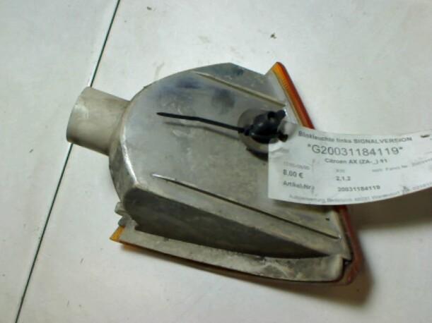 Foto: BLINKLEUCHTE LINKS eines Citroen AX 11 E