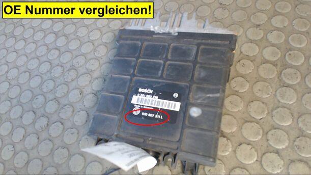 Foto: EINSPRITZSTEUERGERÄT eines VW Golf 1.8 Europe