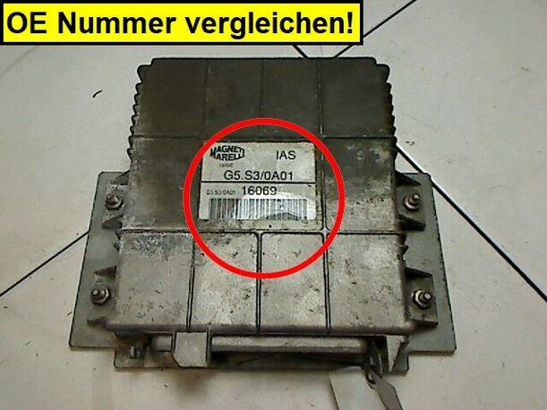 Foto: EINSPRITZSTEUERGERÄT eines Peugeot 405 GLI