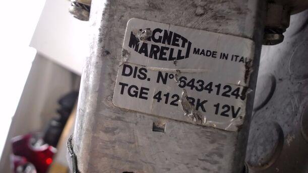 Foto: HECKSCHEIBENWISCHERMOTOR eines Lancia Y 10 i.e. GT
