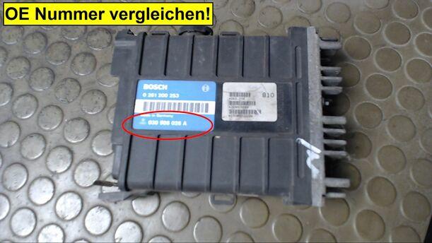 Foto: EINSPRITZSTEUERGERÄT eines VW Polo Fox
