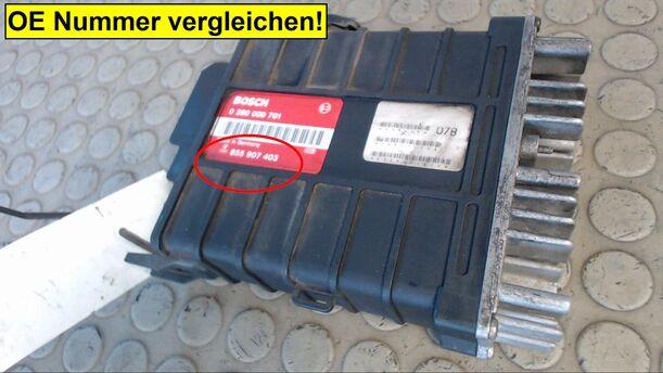 Foto: EINSPRITZSTEUERGERÄT eines VW Passat 1.8 CL