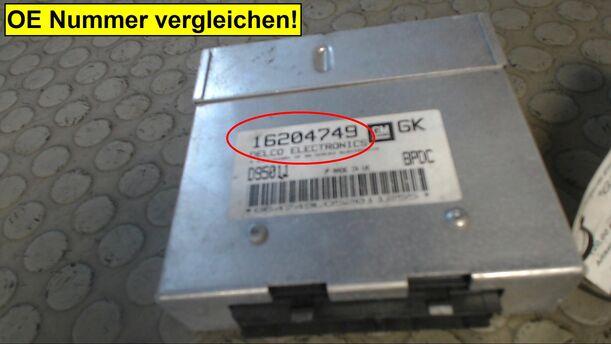Foto: EINSPRITZSTEUERGERÄT eines Opel Corsa Sport