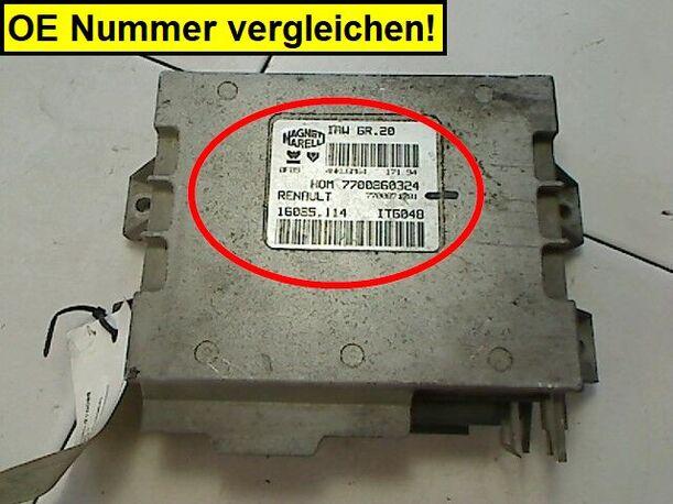 Foto: EINSPRITZSTEUERGERÄT eines Renault Twingo 1.3