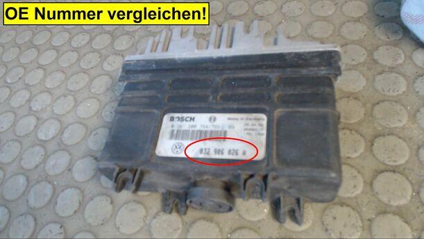 Foto: EINSPRITZSTEUERGERÄT eines VW Golf 1.6 Europe