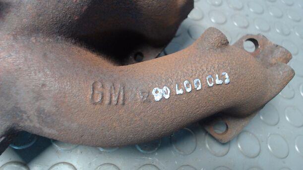 Foto: AUSPUFFKRÜMMER 12NC eines Opel Corsa LS