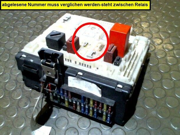 Foto: SICHERUNGSKASTEN eines Ford Escort 16V Flair