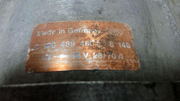 Foto: LICHTMASCHINE / GENERATOR ( 70A ) eines Ford Sierra CLX (LX)