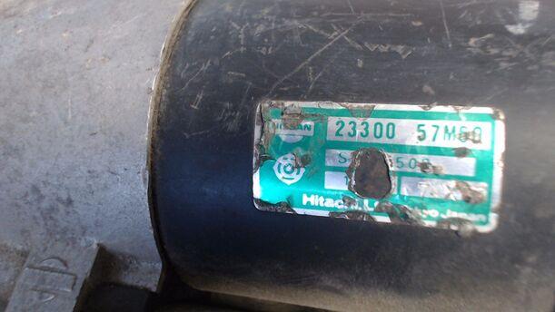 Foto: ANLASSER / STARTER HITACHI eines Nissan Sunny GTI 16V