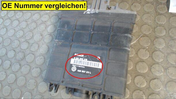 Foto: EINSPRITZSTEUERGERÄT eines VW Golf 1.8 Europe