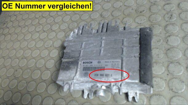 Foto: EINSPRITZSTEUERGERÄT eines VW Polo 60 Servo Sportline