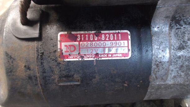 Foto: ANLASSER / STARTER DENSO eines Suzuki Swift 1.0 GL