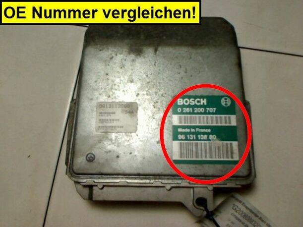 Foto: EINSPRITZSTEUERGERÄT eines Citroen AX Teen