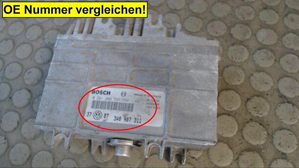 Foto: EINSPRITZSTEUERGERÄT eines VW Golf 1.8 Europe