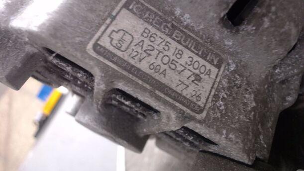 Foto: LICHTMASCHINE eines Mazda 323 1.6i GLX