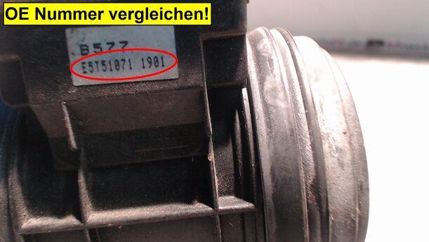 Foto: LUFTMASSENMESSER eines Mazda 626 1.9i LX