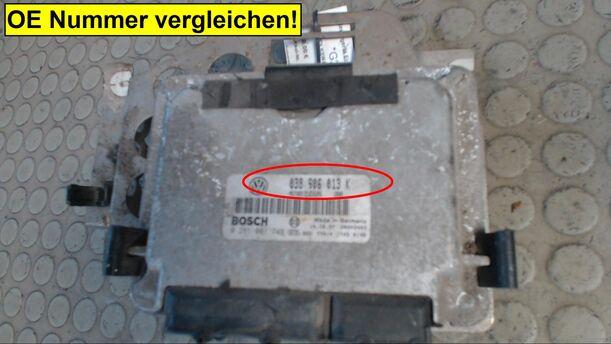 Foto: EINSPRITZSTEUERGERÄT eines VW Polo 60 SDI