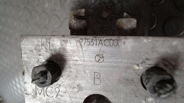 Foto: HAUPTBREMSAGGREGAT ABS eines Subaru Impreza 2.0 4WD