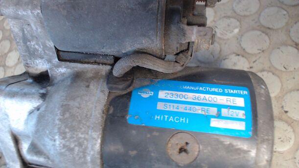 Foto: ANLASSER / STARTER HITACHI eines NISSAN SUNNY 1,5