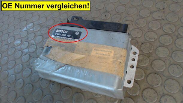 Foto: STEUERGERÄT EINSPRITZUNG eines Opel Vectra Anfora
