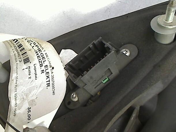 Foto: AUSSENSPIEGEL RECHTS ELEKTR. VERSTELLBAR eines Renault Megane 1.6 s