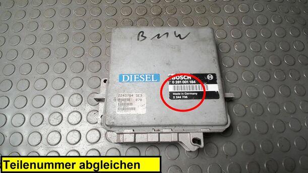 Foto: EINSPRITZSTEUERGERÄT eines BMW 525tds touring